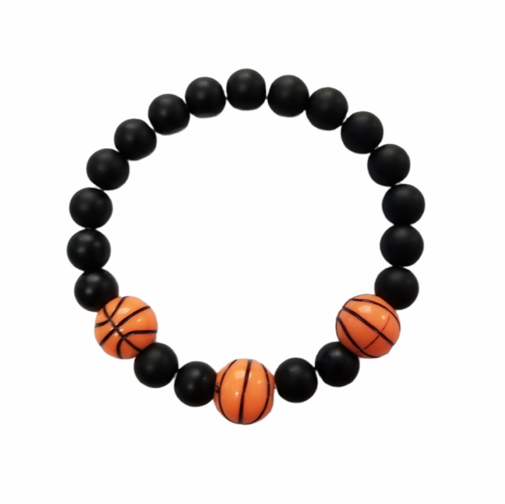 Handcrafted Basketball Bracelet For Boys